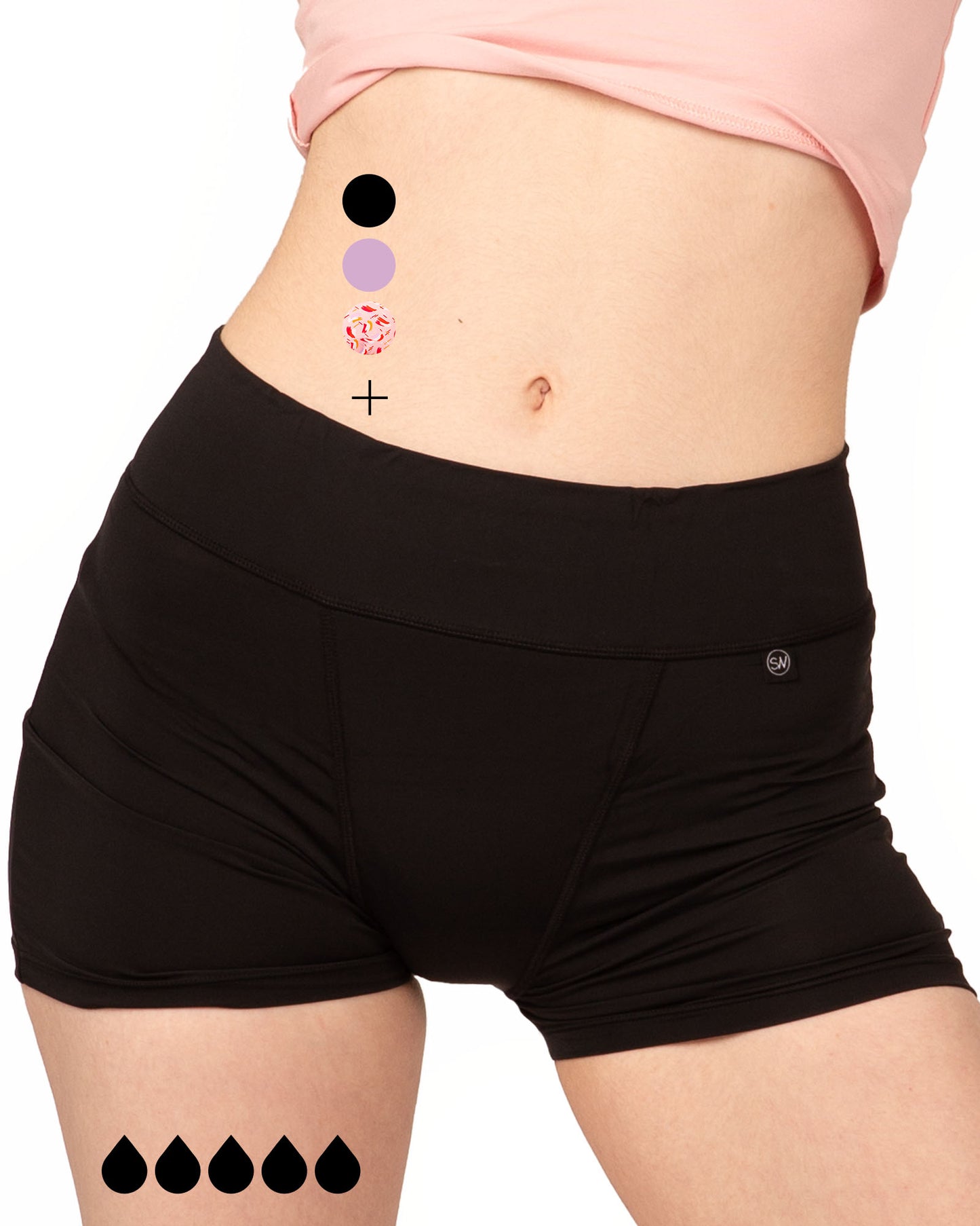 Teens Period Boyshorts – Heavy Flow & Overnight Protection