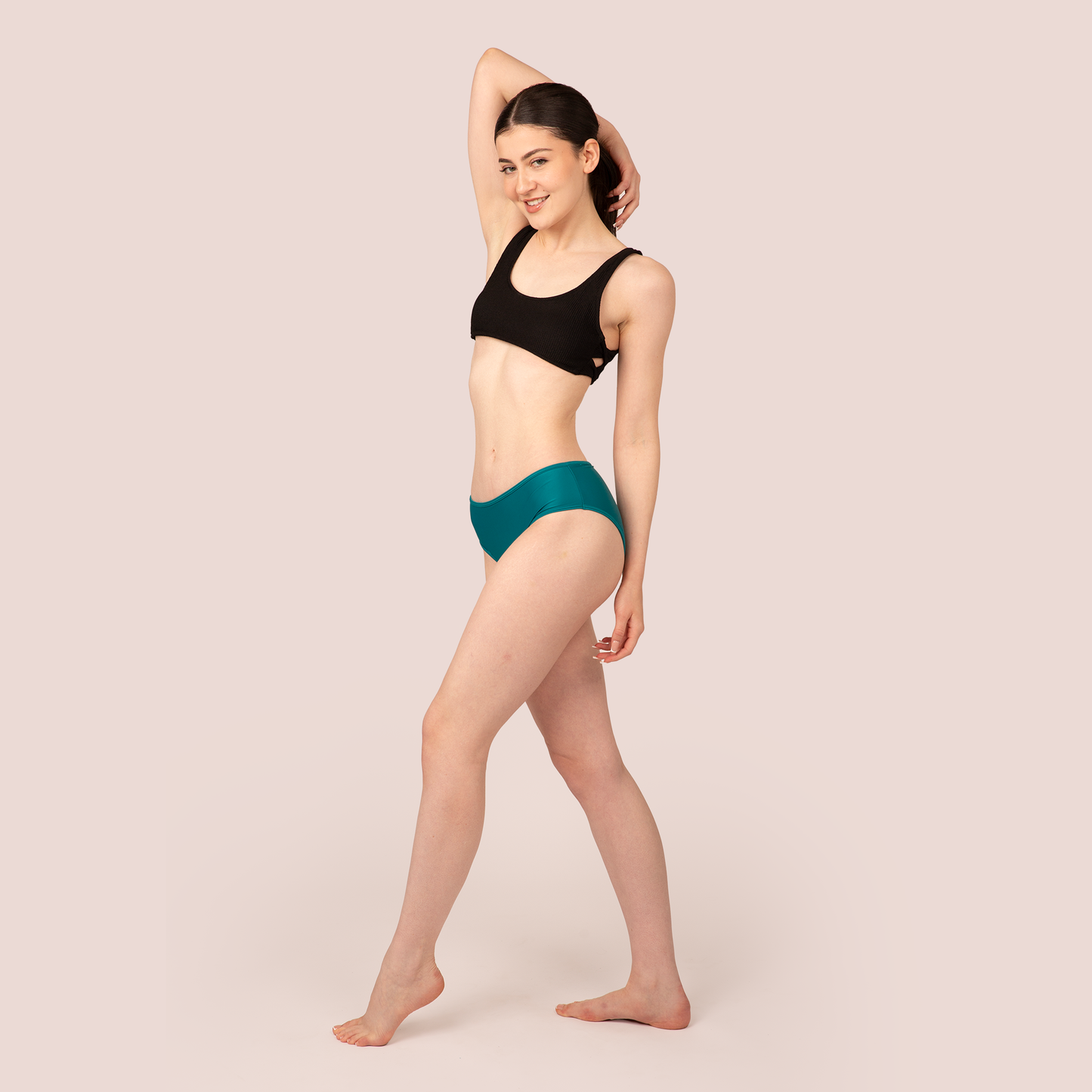 Period Swimwear Mid Waisted Bottoms
