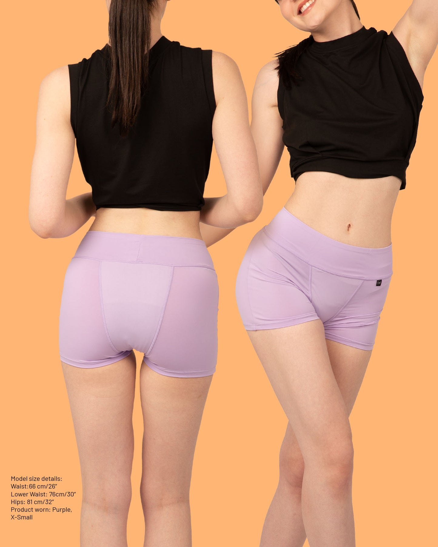 Teens Period Boyshorts – Heavy Flow & Overnight Protection
