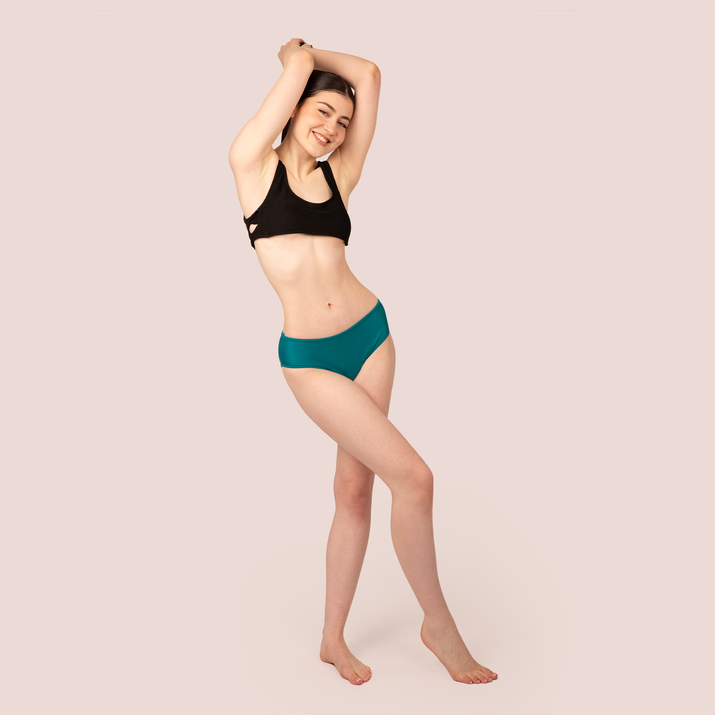 Period Swimwear Mid Waisted Bottoms