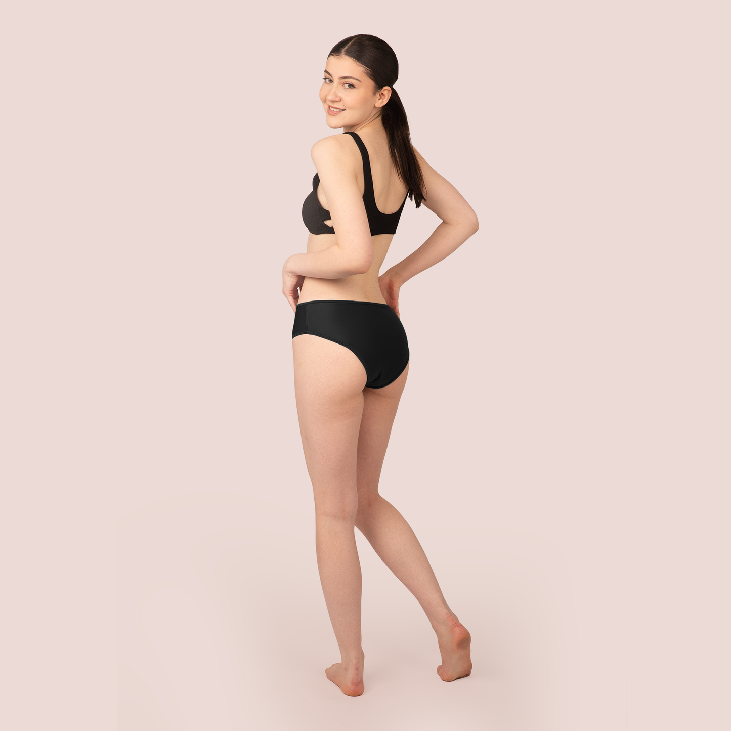 Period Swimwear Mid Waisted Bottoms