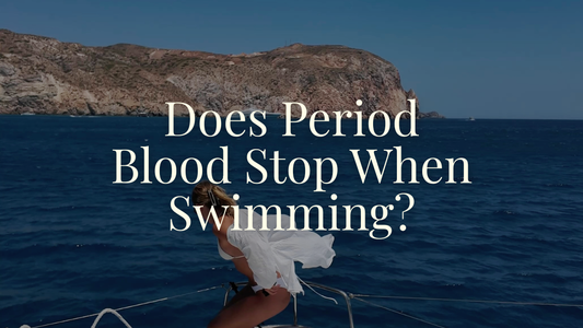 Woman planning to dive into the ocean while on her period - Savvi Wear