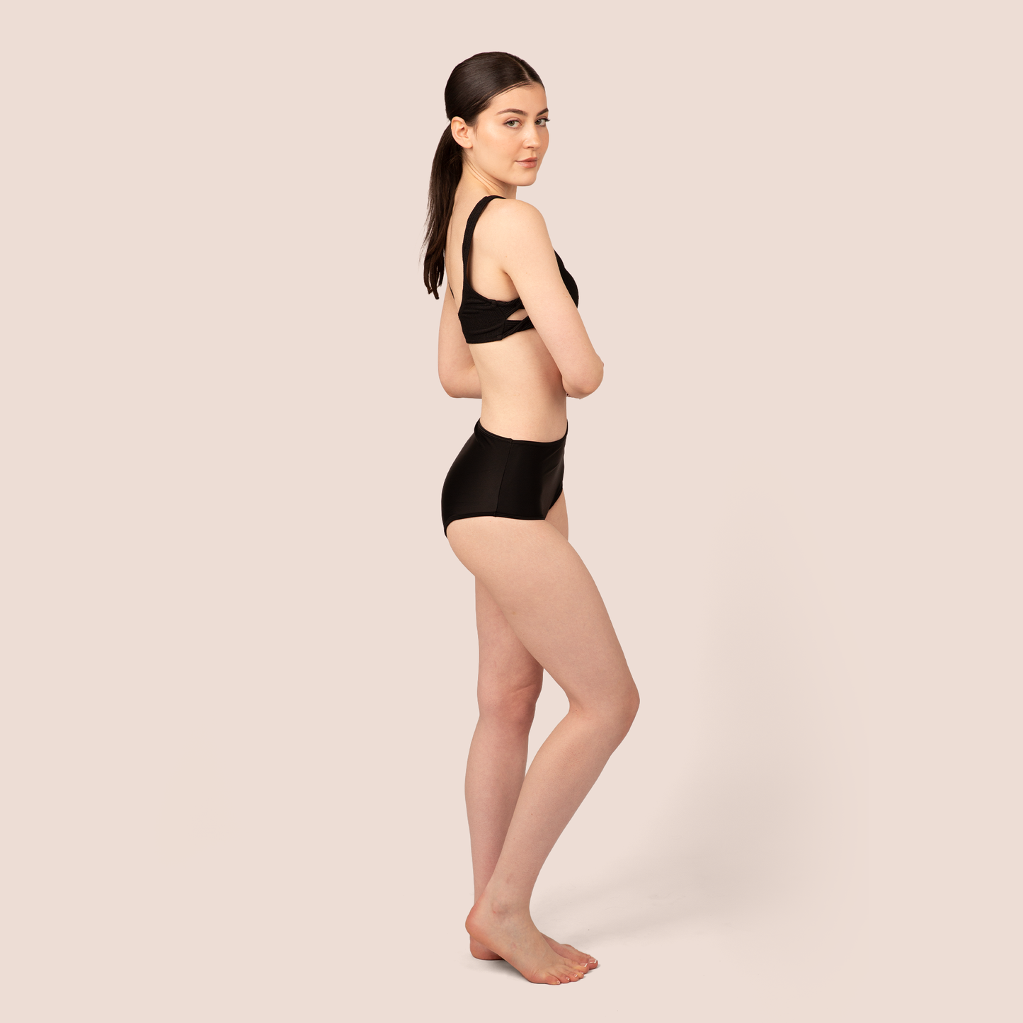Period Swimwear High Waisted Bottoms