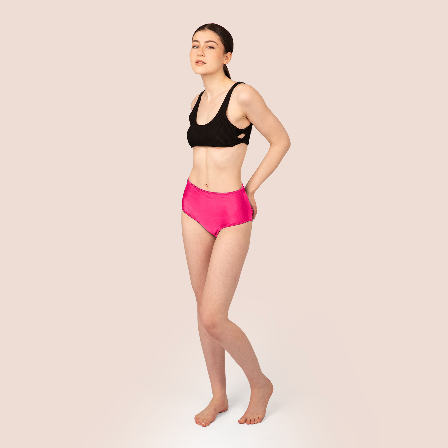 Period Swimwear High Waisted Bottoms