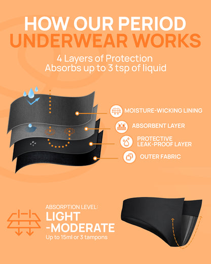 Teens Period Bikini Brief Underwear