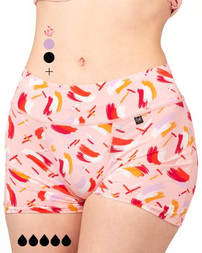 Teens Period Boyshorts – Heavy Flow & Overnight Protection