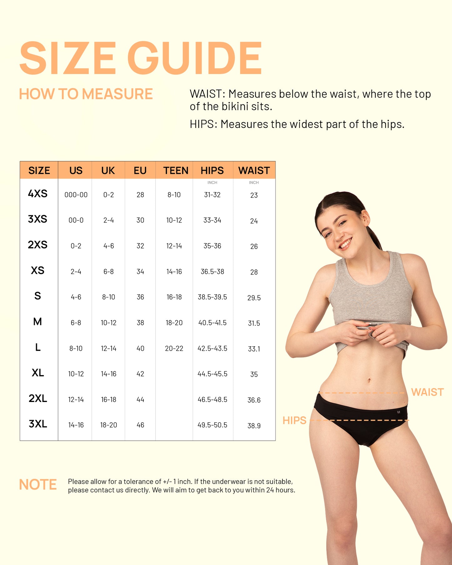 Teens Period Bikini Brief Underwear