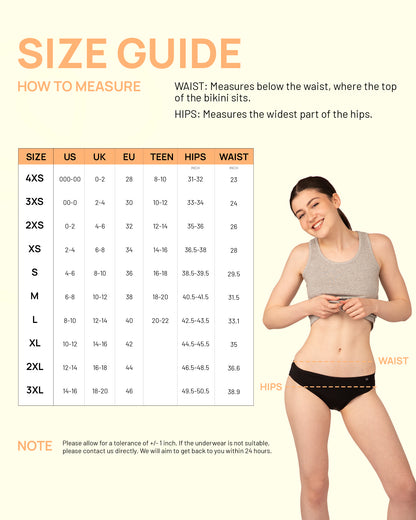 Teens Period Bikini Brief Underwear