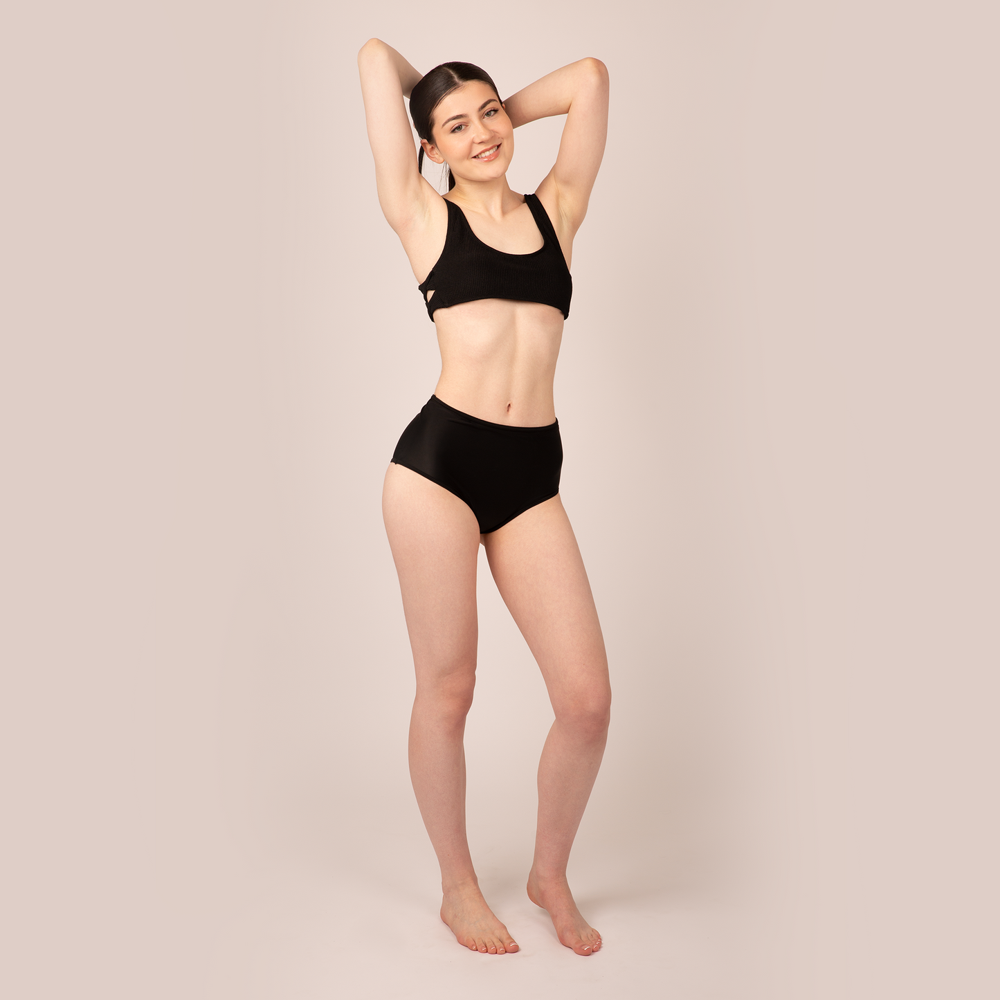 Period Swimwear High Waisted Bottoms
