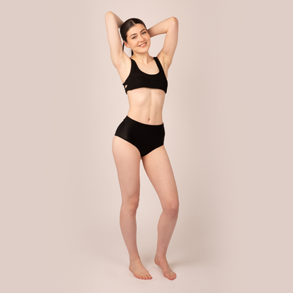 Period Swimwear High Waisted Bottoms