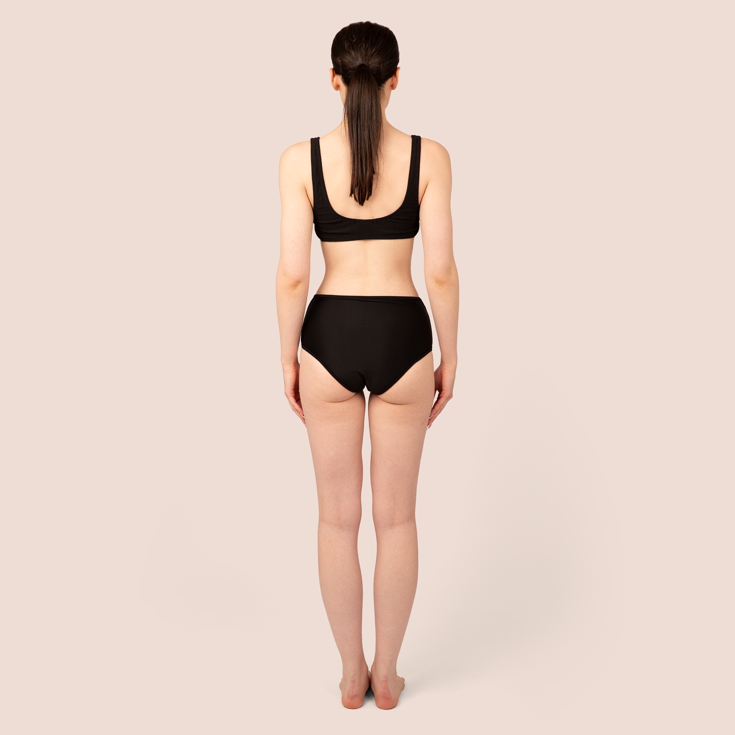 Period Swimwear High Waisted Bottoms