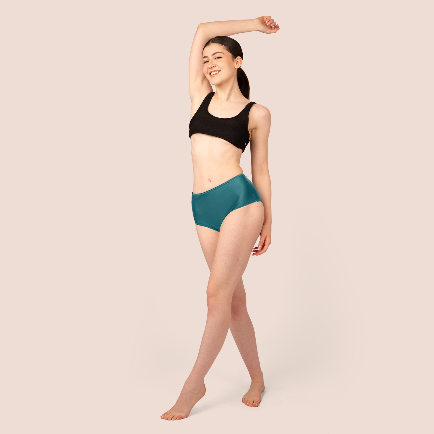 Period Swimwear High Waisted Bottoms