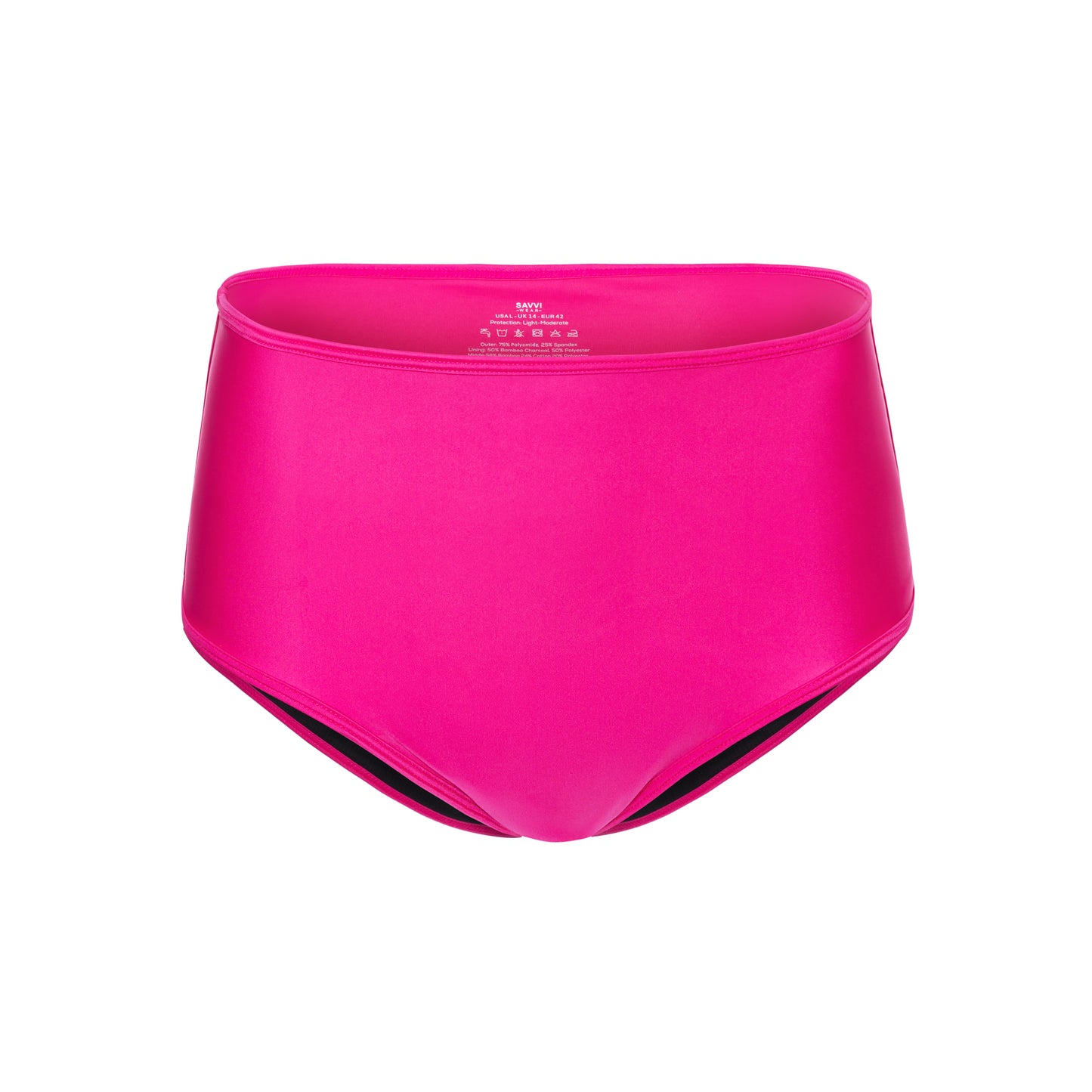 Period Swimwear High Waisted Bottoms
