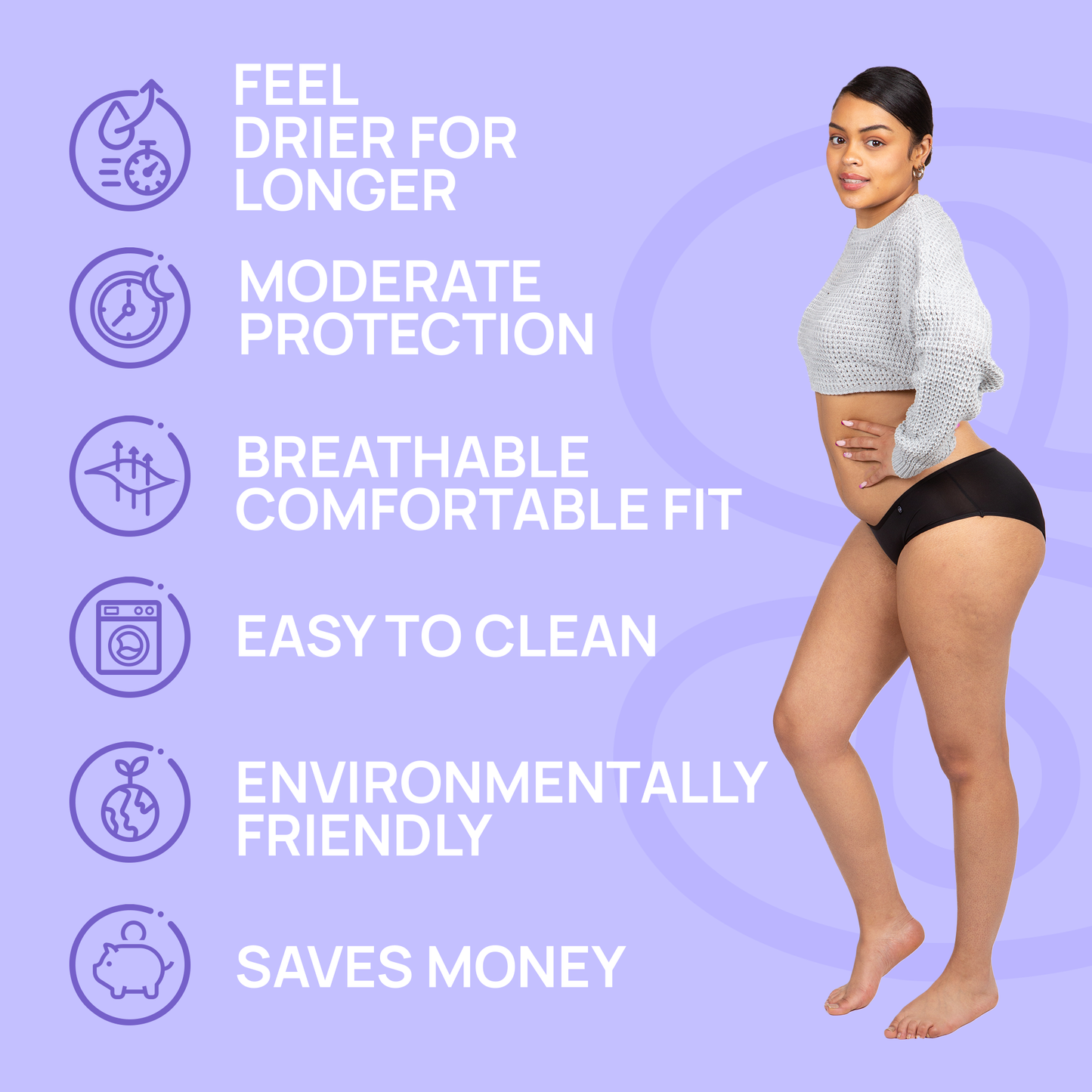 Teens Period Hipster Briefs