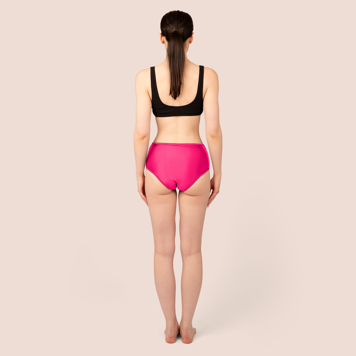 Period Swimwear High Waisted Bottoms