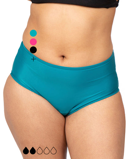 Period Swimwear High Waisted Bottoms