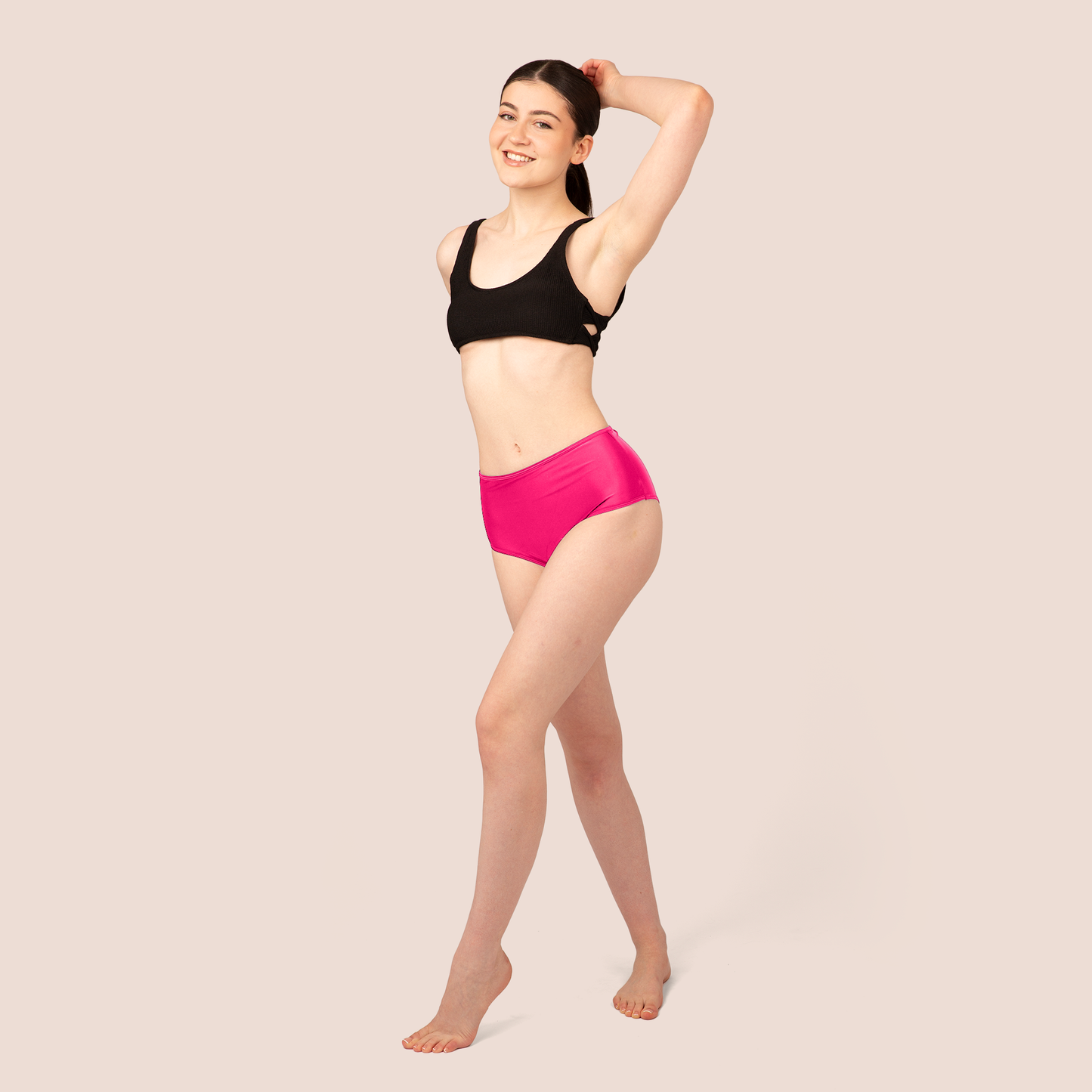 Period Swimwear High Waisted Bottoms