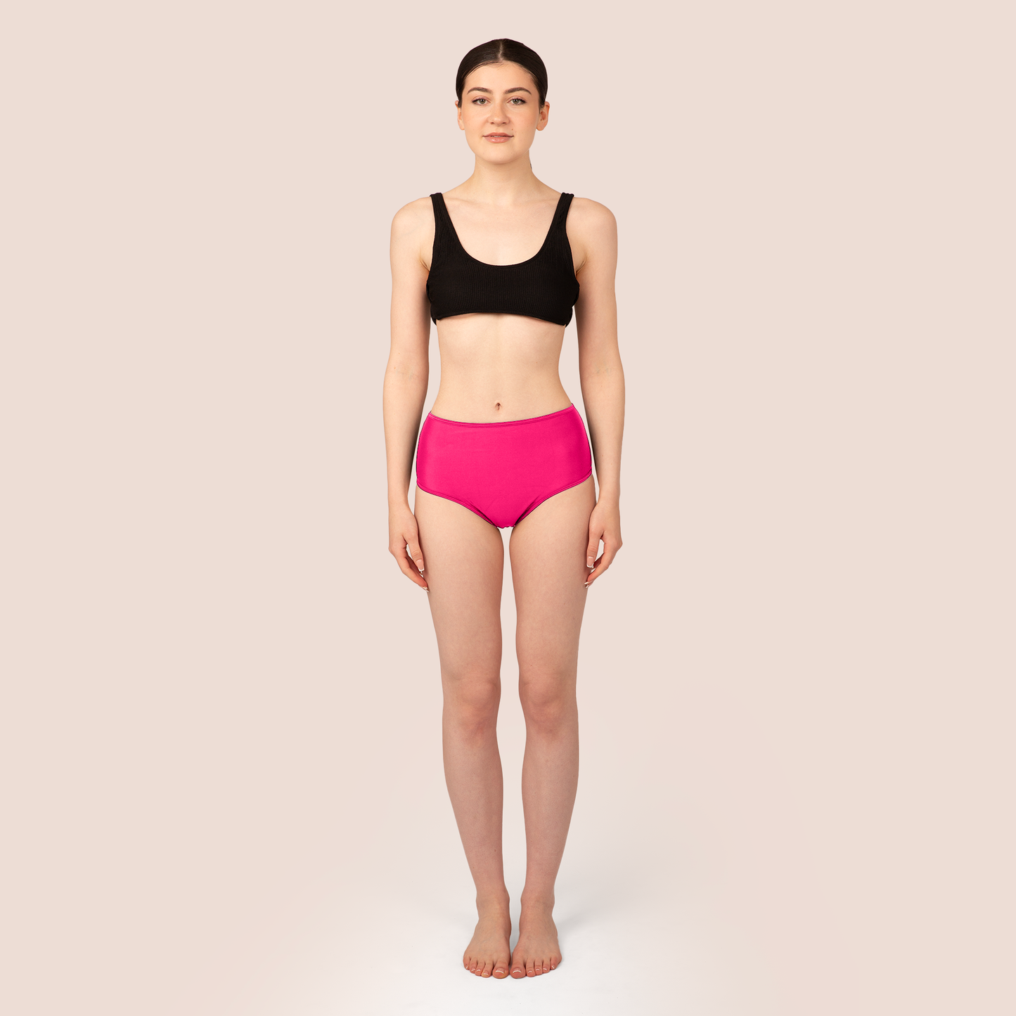 Period Swimwear High Waisted Bottoms
