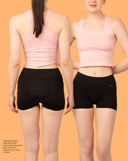 Teens Period Boyshorts – Heavy Flow & Overnight Protection