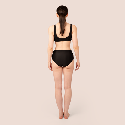 Period Swimwear - Slotted High Waisted Bottoms