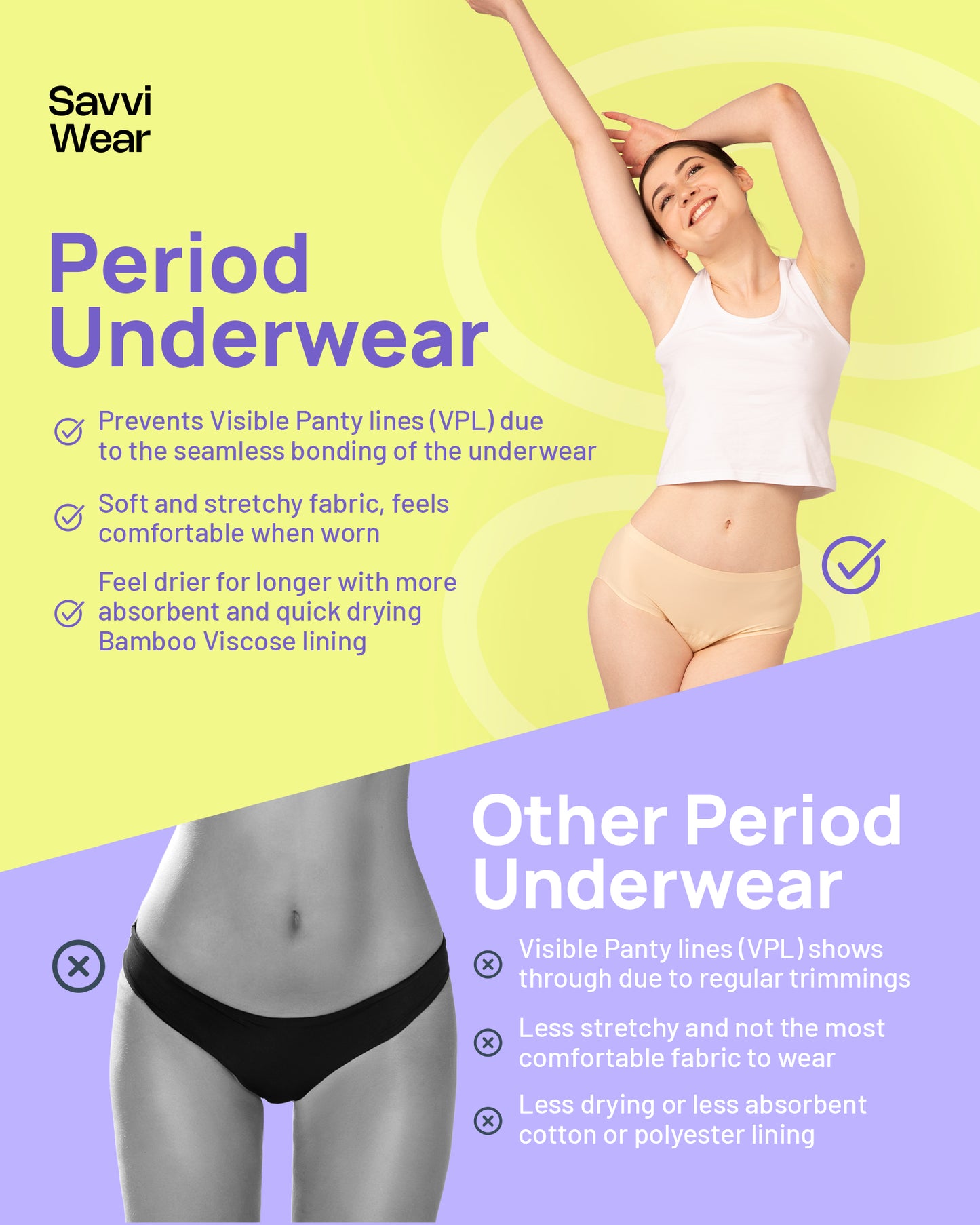 Seamless Leakproof Period Brief