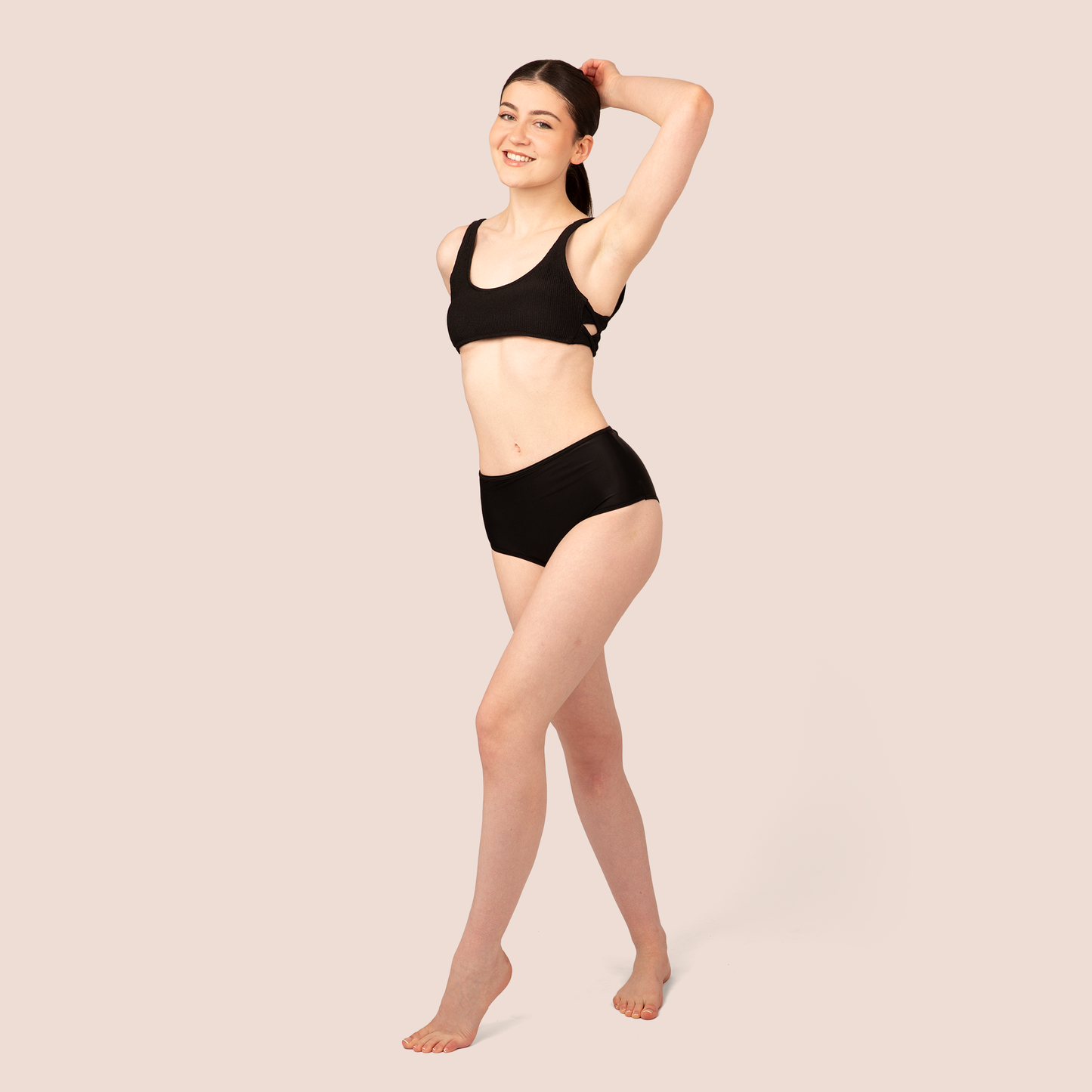 Period Swimwear High Waisted Bottoms