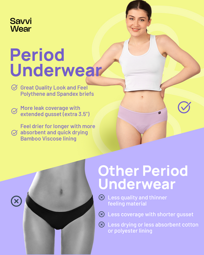 Teens Period Hipster Briefs